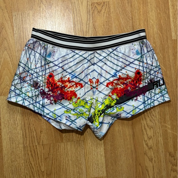 RufSkin Kinetic Print Boxer Briefs with Red and Blue Accents - Picture 2 of 5